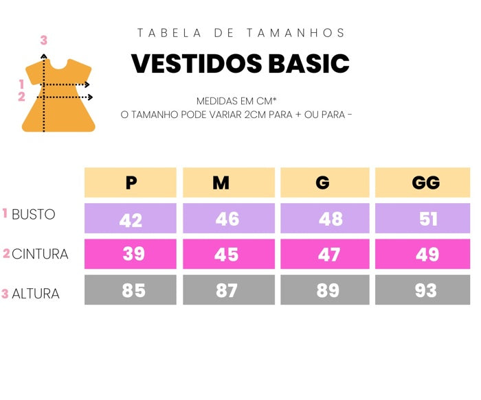 vestido basic(varios colores)