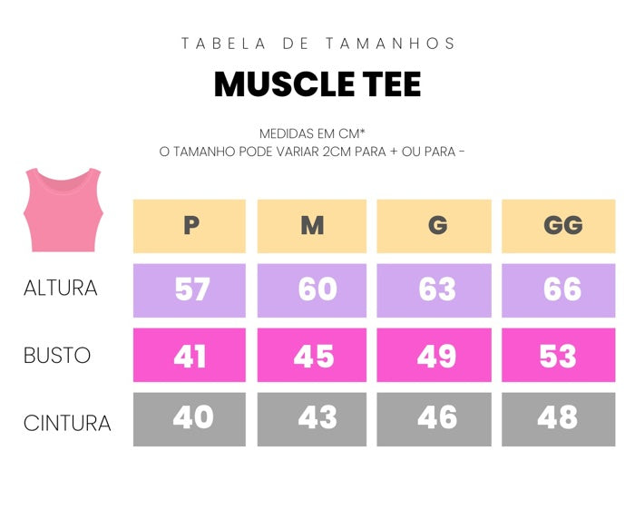 Musculosa Tee, bicolor