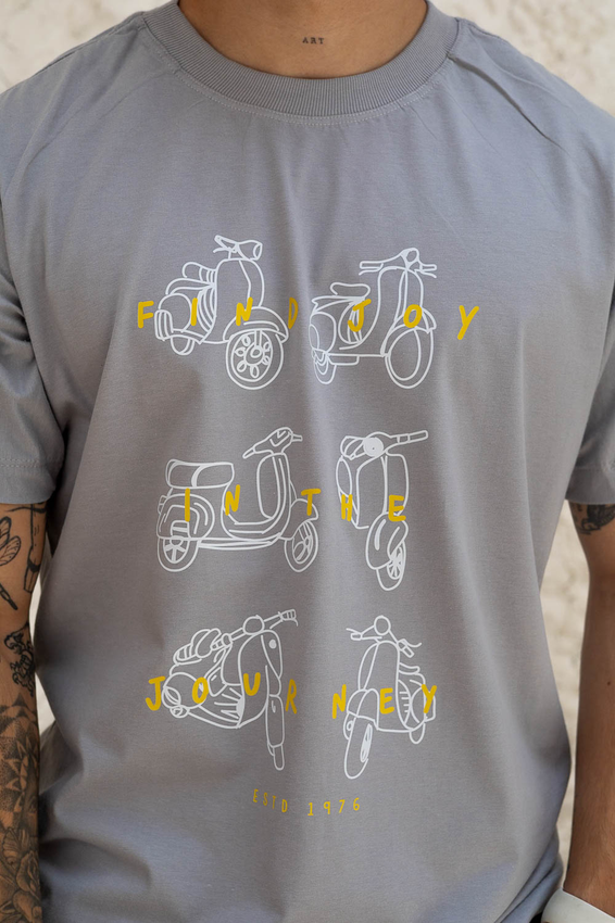 Camiseta manga corta "good journey"